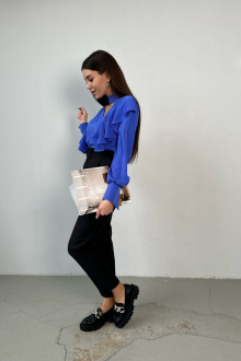 Блуза THE.WOMAN 0023 василек