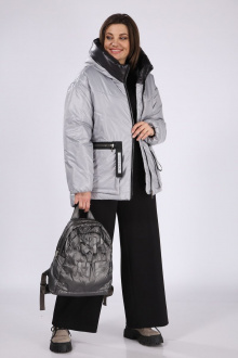 Куртка Lady Secret 7289 серый+черный