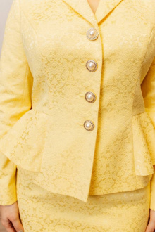 Женский костюм Мода Юрс 2349 желтый
