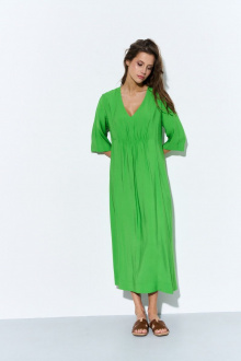 Платье Luitui R1059 зеленый