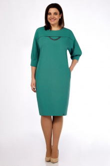 Платье Милора-стиль 1088 зеленый