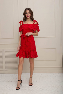 Платье LARICI 1207 красный