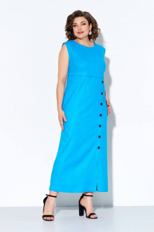 Платье IVA 928 голубой