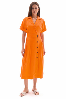 Платье Панда 142280w оранжевый