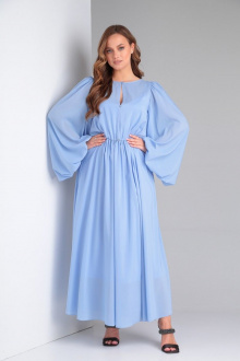 Платье Lady Line 552 голубой
