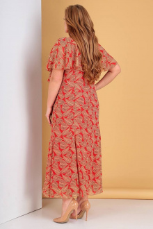 Платье Liona Style 485 красный