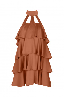 Платье Elema 5К-12986-1-164 терракот