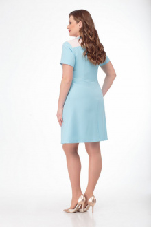 Платье Anelli 490 голубой