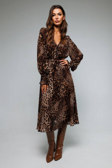 Платье Butеr 2670 принт леопард