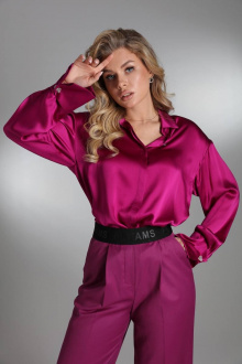 Блуза LM БФ1630 фиолетовый