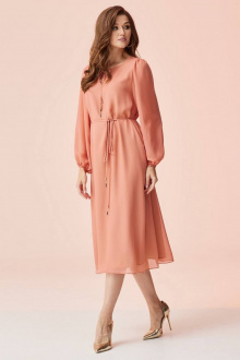 Платье Faufilure С1490 персиковый