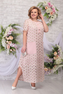 Платье Ninele 5777 пудра