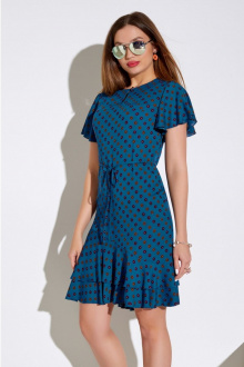 Платье Lissana 4042 синий