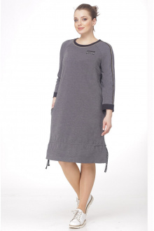 Платье LadisLine 906 серый