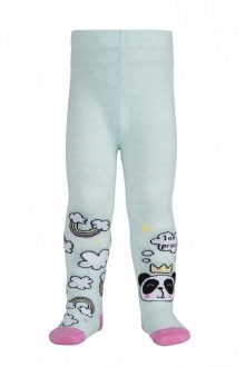 Колготки Conte Elegant Conte-kids_TIP-TOP_Панды_482 бледно-бирюзовый