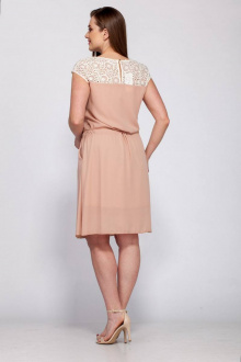 Платье Pama Style 794 бежевый