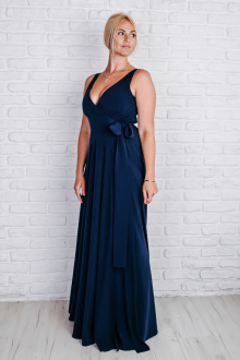 Платье Avila 0632 синий