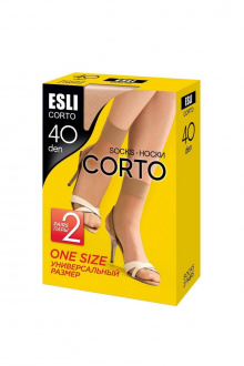 Носки Conte Elegant ESLI_Corto_40_2_пары_nero