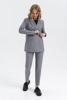 Женский костюм PiRS 1331 светло-серый