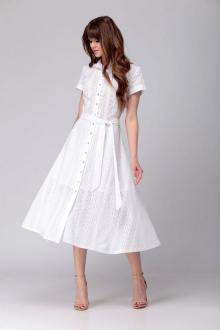 Платье AMORI 9528 молочный