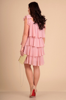 Платье Liona Style 616 нежно-розовый