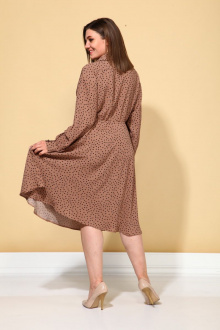 Платье ALEZA 1031 коричневый
