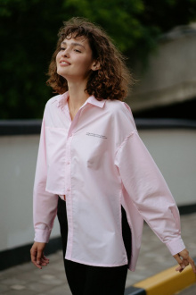 Рубашка Rawwwr clothing 286 розовый