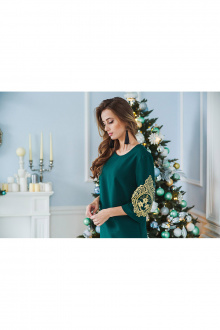 Платье Edibor 2015 зеленый