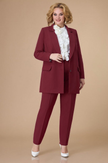 Женский костюм Svetlana-Style 1581 молочный+бордовый