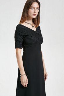 Платье Moveri by Larisa Balunova 5683 черный