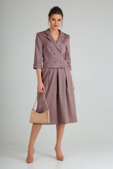 Viola Style 2655-2 бордовый_меланж