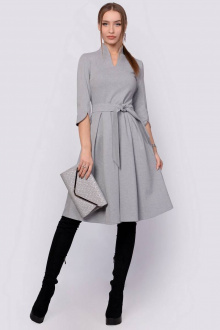 Платье PATRICIA by La Cafe F14686 серый