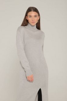 Платье Romgil 646ШТЗ светло-серый