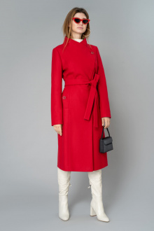 Пальто Elema 1-9905-1-164 красный