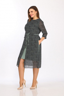 Платье Lady Style Classic 2429 зеленый