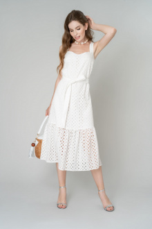 Платье Elema 5К-10056-1-170 белый