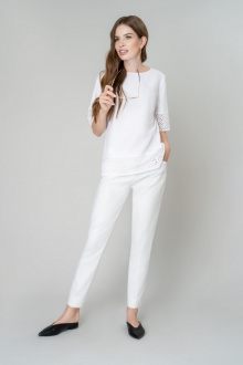 Блуза Elema 2К-9896-1-164 белый