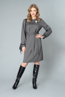 Платье Elema 5К-9556-1-164 серый