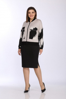Lady Style Classic 2472 черный-молочный