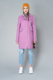 Пальто Elema 1-8396-1-170 розовый