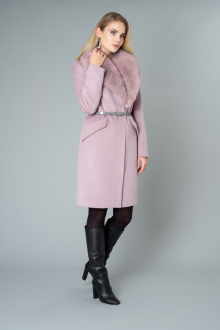 Пальто Elema 6-9110-1-170 розовый