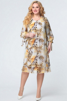 Платье Aira Style 894 леопард