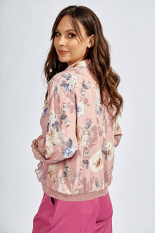 Блуза Teffi Style L-1534 цветочный_принт