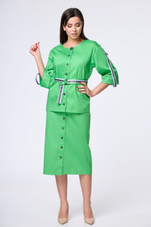 Женский костюм Anelli 1133 зеленый