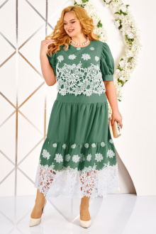 Платье Ninele 7367 зеленый