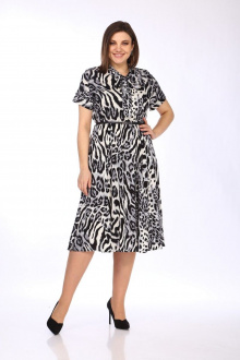 Платье Lady Style Classic 2530 серый_тигр
