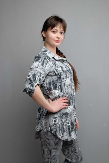 Туника Mita ЖМ933 серый