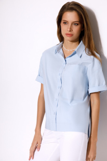 Блуза Luitui R5013 голубой