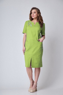 Платье ALEZA 1078 зеленый