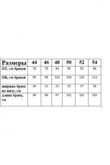Брюки Juliet Style Д230 голубой